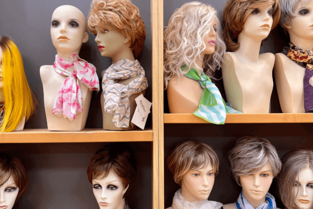 Merle Norman Wigs Wall